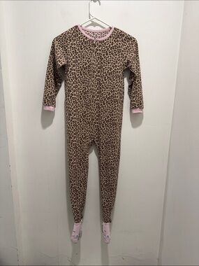 Carter’s Onesie Sleeper Leopard Print Girls Pajamas
